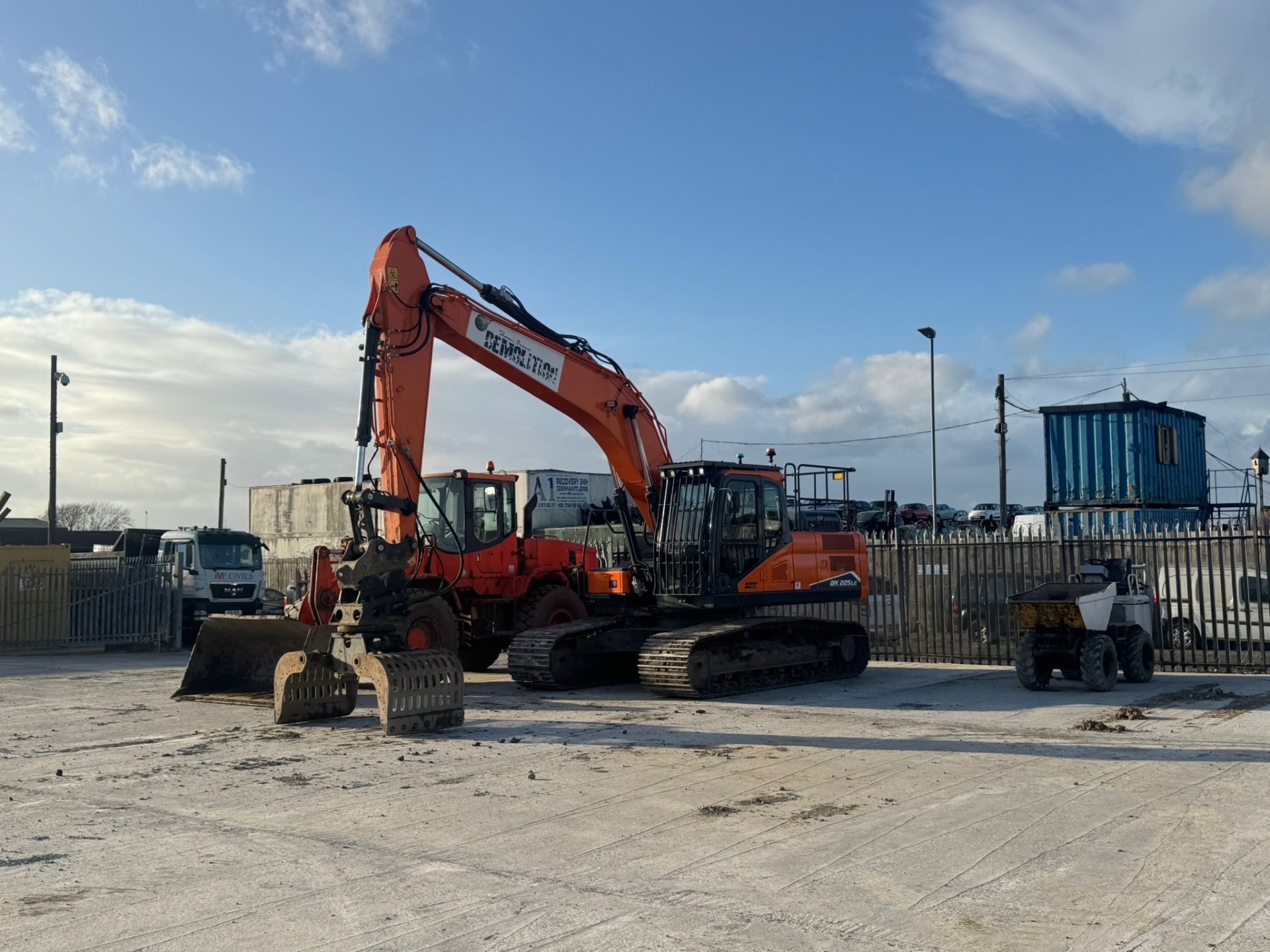 Shaun Brown Demolition wagon